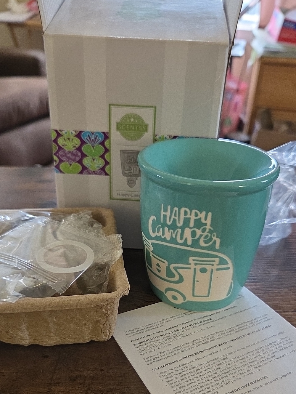 Scentsy Happy Camper Plugin Warmer